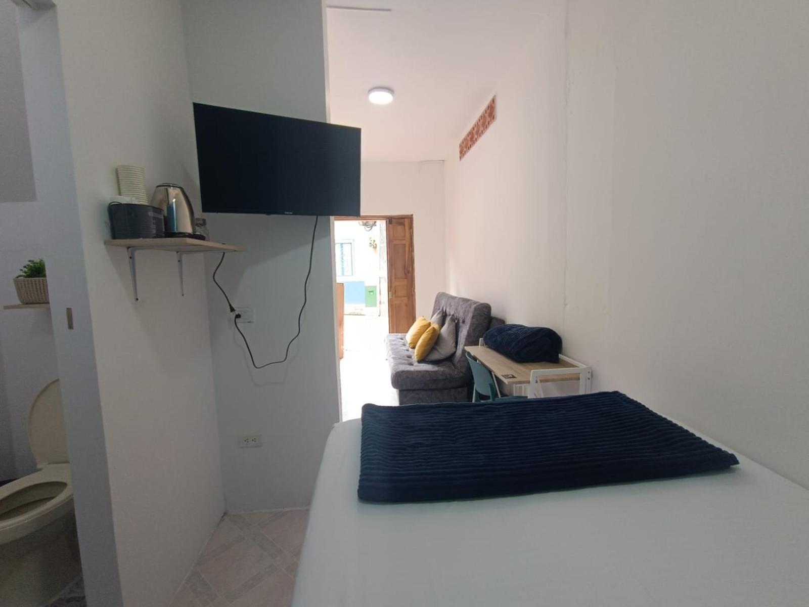 Confortable Habitacion En Apartamento Amoblado Jardín Esterno foto